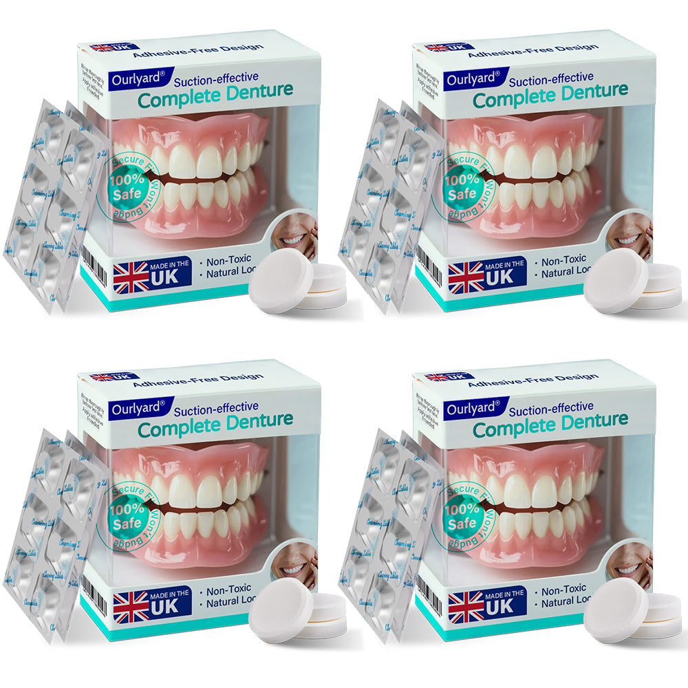 ✅ Made and Shipped from the UK | Ourlyard® Suction-fit Complete Denture⏰