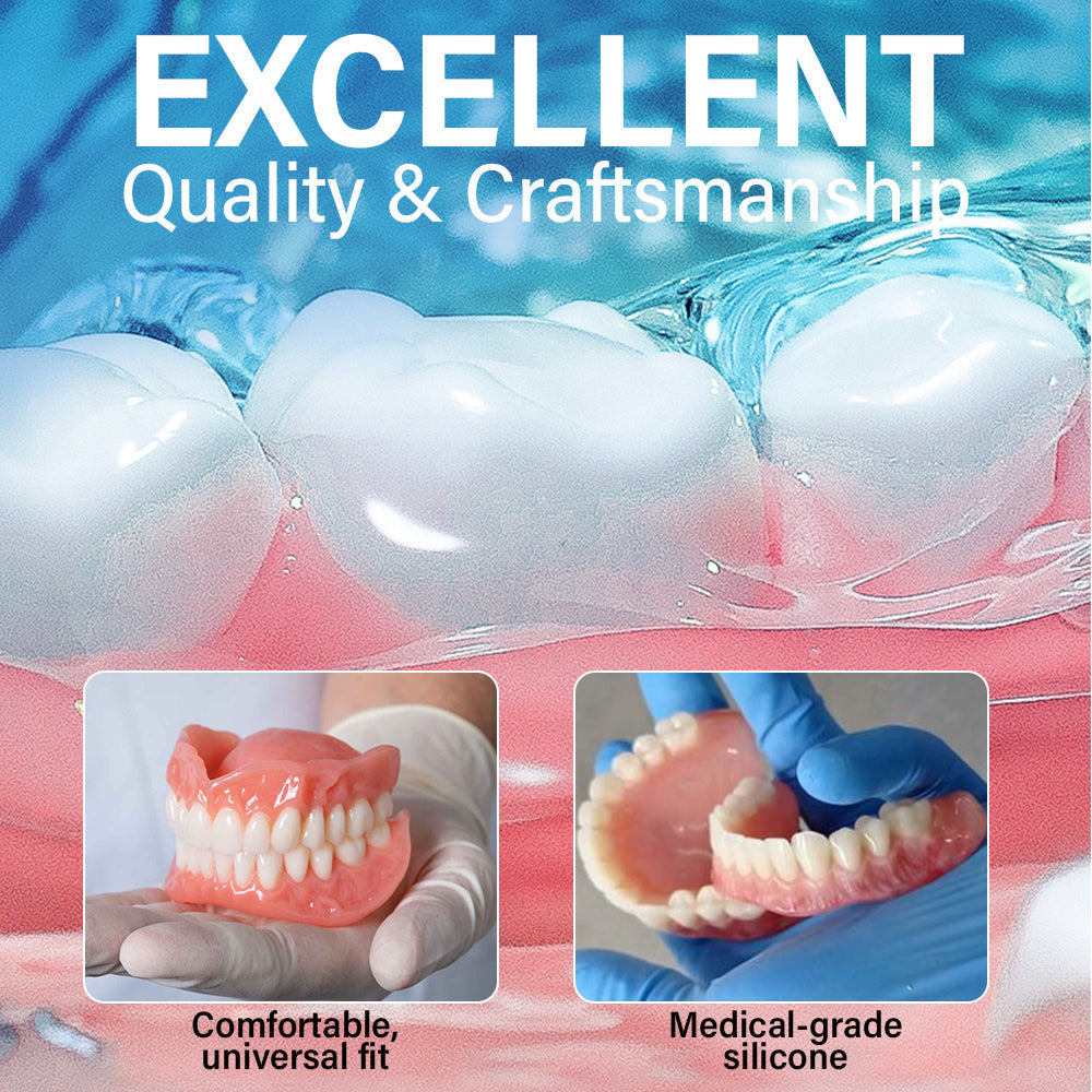 ✅ Made and Shipped from the UK | Ourlyard® Suction-fit Complete Denture⏰