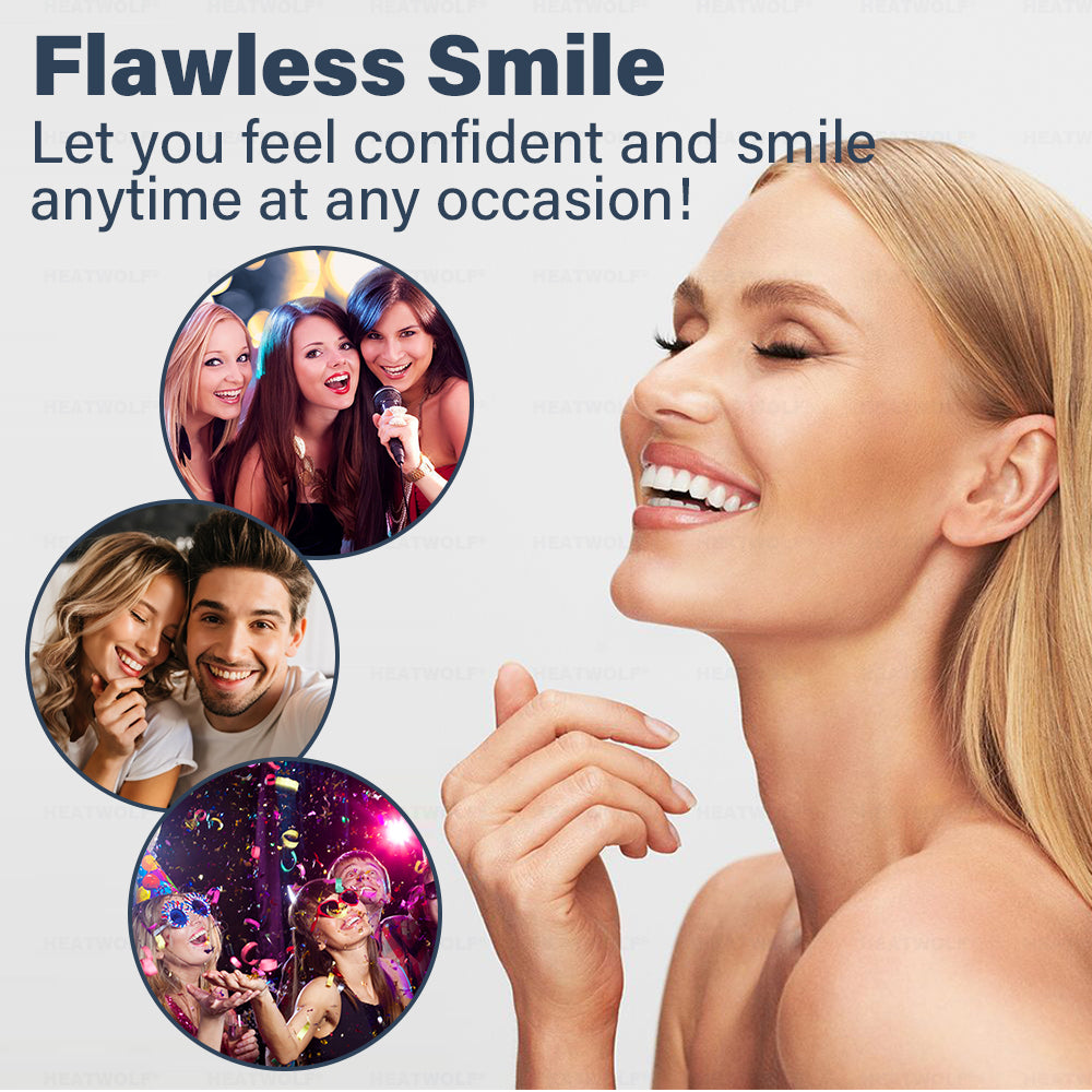 ✅ Made and Shipped from the UK| HEATWOLF® Adaptable Custom-Fit Functional Complete Dentures ✨