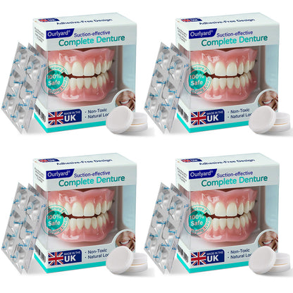 ✅ Made and Shipped from the UK | Ourlyard® Suction-fit Complete Denture⏰
