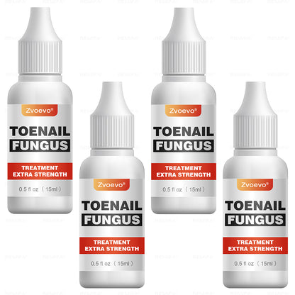 ✅ Made and shipped from the UK | Zvoevo® Extra Strength Toenail Fungus Treatment, Antifungal Solution for Toenails or Fingernails 🍀